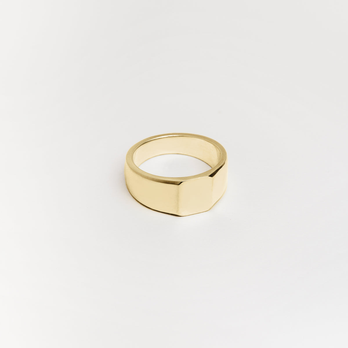 Cut-Corner Signet Ring, 10mm – SKYDOG